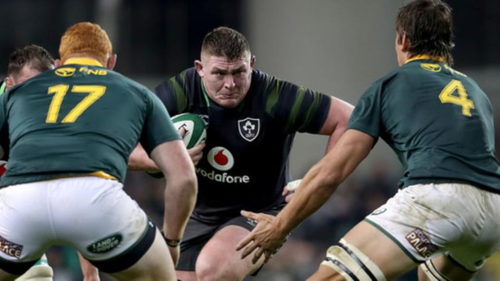 Tadhg Furlong has been named the ninth best player in the world by Rugby World magazine. Photograph: Dan Sheridan/Inpho