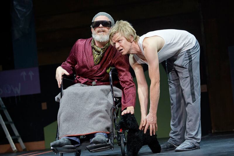 Endgame: Andrew Bennett and Anthony Morris in Pan Pan’s production. Photograph: Ros Kavanagh