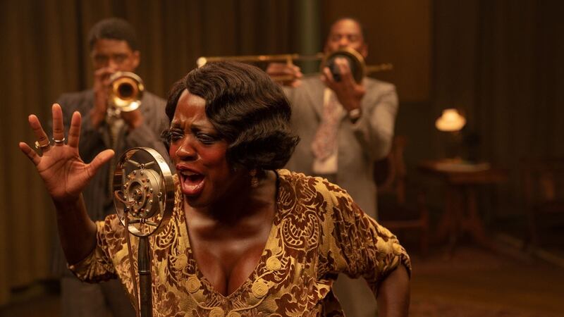 Viola Davis is Ma Rainey in Ma Rainey’s Black Bottom, which streams on Netflix from December 18th. Photograph: Netflix