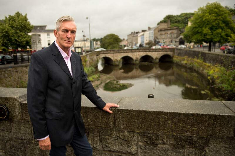 Former hunger striker Laurence McKeown in Newry. Photograph: Dara Mac Dónaill