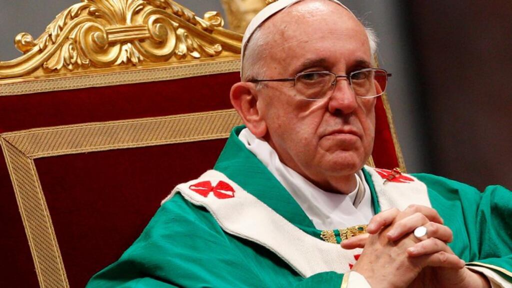 Pope Francis’s first visit outside Rome is to an island seen as a meeting point between Africa and Europe. Photograph: AP Photo/Riccardo De Luca