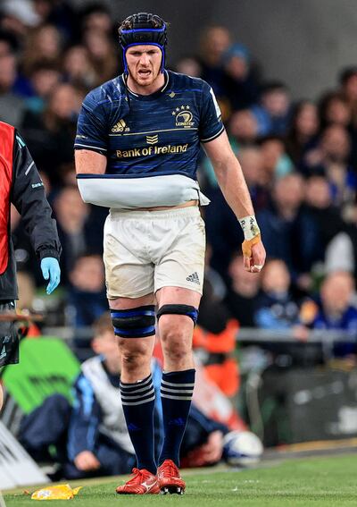 Ryan Baird is in a race against time to be fit for the Toulouse game. Photograph: Dan Sheridan/Inpho