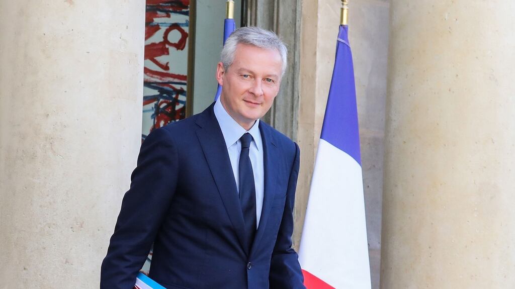 French Economy Minister Bruno Le Maire. Photograph: Ludovic Marin/Getty Images