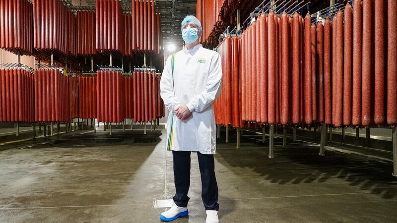 Nick Andrews, head of food safety and Covid defence at Dawn Farm Foods: Firm has picked up infections through antigen screening on a ‘very rare occasion’. Photograph: Enda O’Dowd