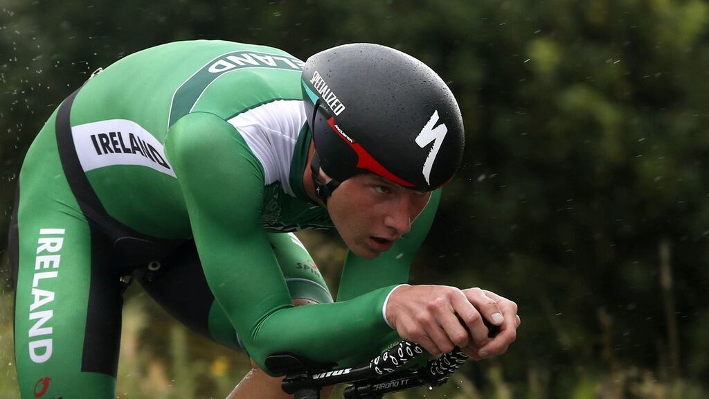 Ryan Mullen: the dual Irish road race and time trial champion has signed a two-year deal with the American WorldTour team. Photograph: EPA
