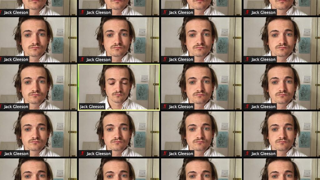 Jack Gleeson in Dead Centre’sTo Be a Machine as part of Dublin Theatre Festival 2020.