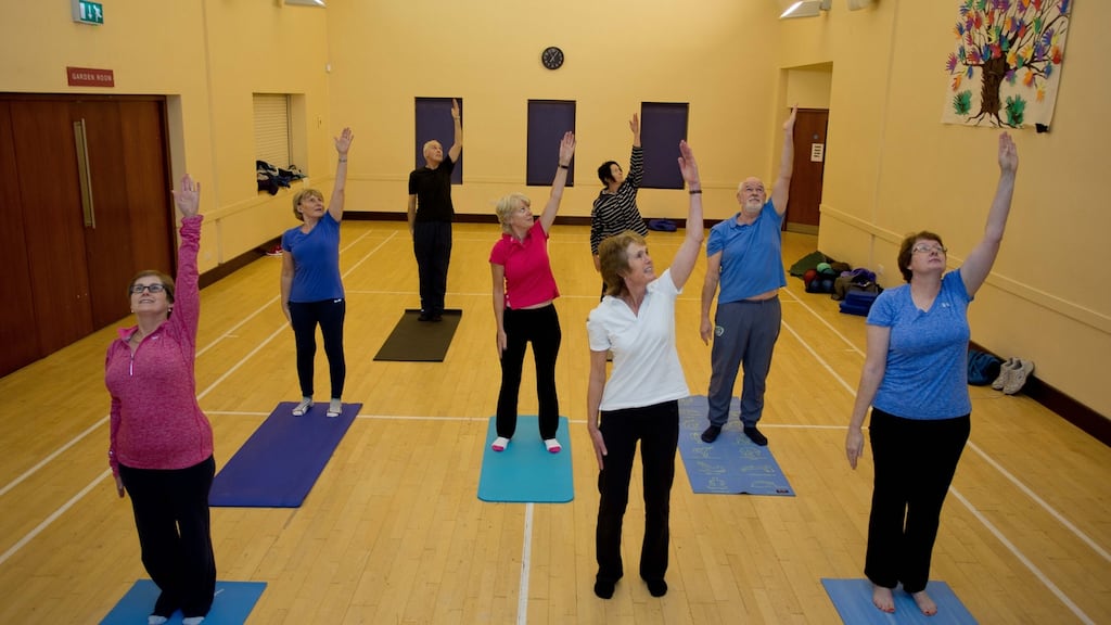 Clinical Pilates class in Greystones, Co Wicklow. Photograph: Tom Honan