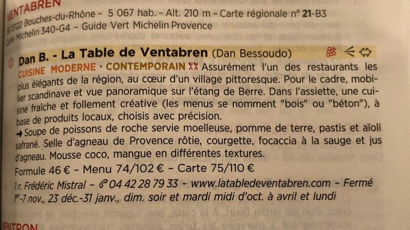 Is there a prouder moment than having your dessert mentioned in the Michelin guide? Gráinne Mullins asked in February during her sojourn at Dan B in France