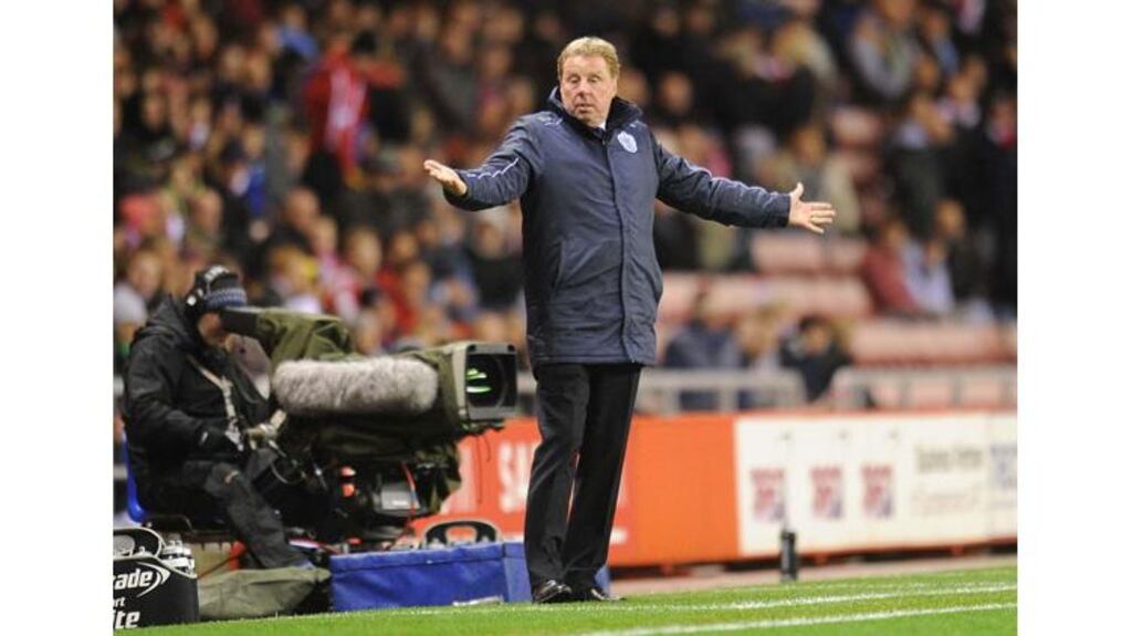 QPR manager Harry Redknapp. Photograph: Owen Humphreys/PA Wire