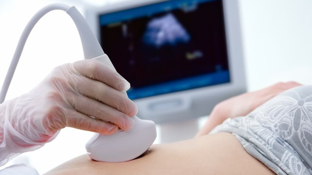 Partners of pregnant women in the NMH and the Coombe are not permitted to attend the 20 week anomaly scan. Photograph: iStock