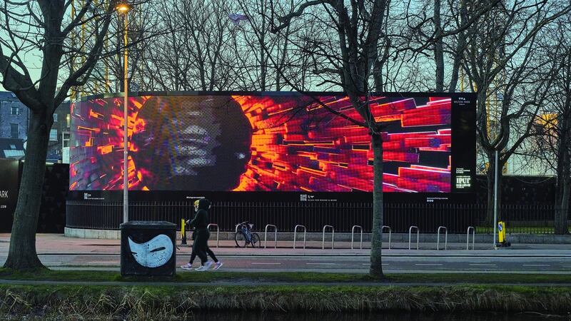 An image from Aideen Barry’s work, Seachmalltacht Oblivion.