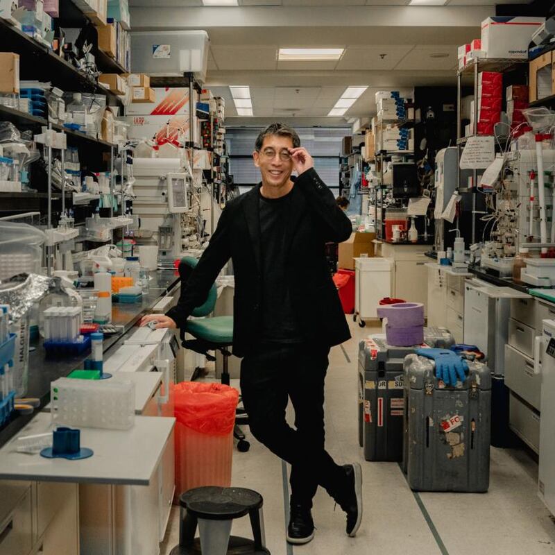 Dr Peter Kwong, the chief of structural biology section at the National Institutes of Health in Maryland, USA. Photograph: Shuran Huang/The New York Times