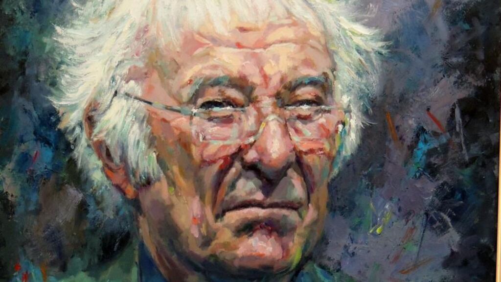 James Brohan’s painting of Seamus Heaney
