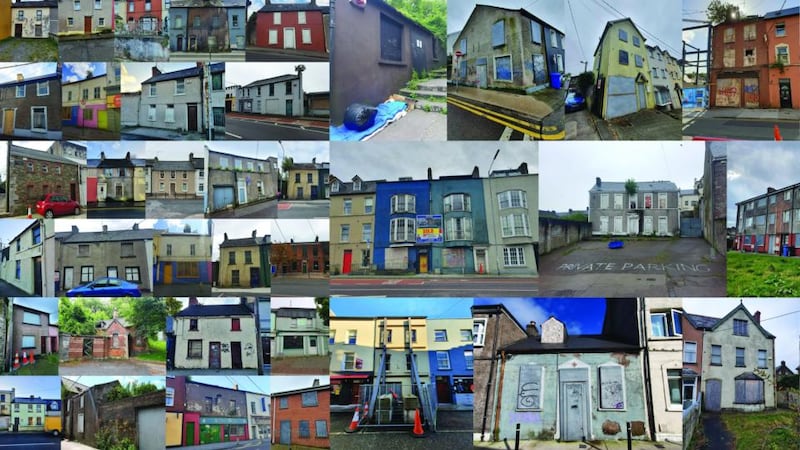 Rack and ruin: A collage of derelict properties in Cork. Photograph: Anois