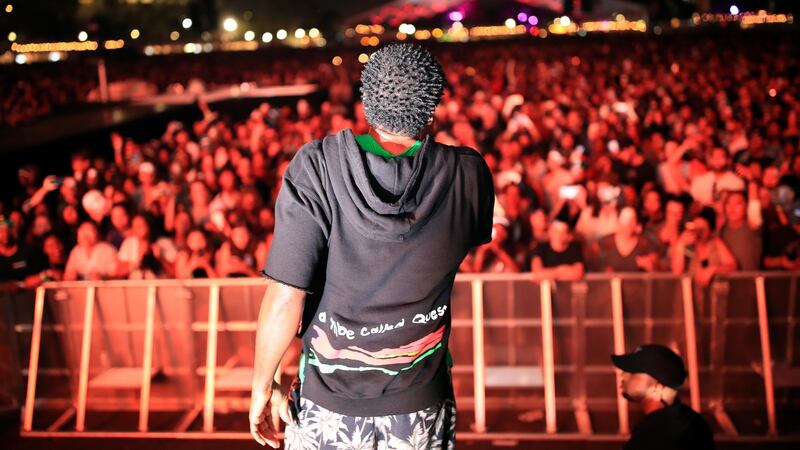 Q-Tip of A Tribe Called Quest. Photograph: Christopher Polk/Getty Images for FYF