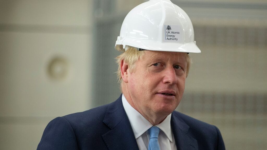 British prime minister Boris Johnson: Could face a vote of no confidence in early September. Photograph: Julian Simmonds/Daily Telegraph/PA Wire
