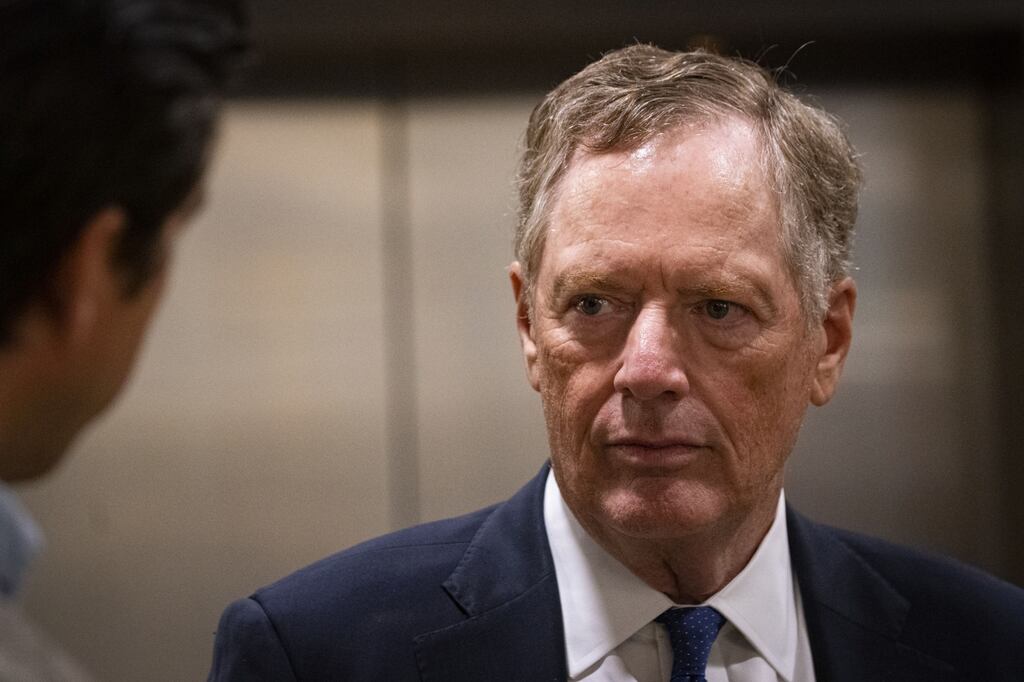 Robert Lighthizer, former US trade representative, has been asked to resume his former role in the next Trump administration. Photograph: Bloomberg