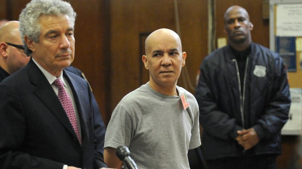 Pedro Hernandez, a former stock clerk in a bodega who confessed to luring the six-year-old Etan Patz into the store’s basement and attacking him in 1979, pictured in court in 2012. Photograph: Louis Lanzano/New York Times