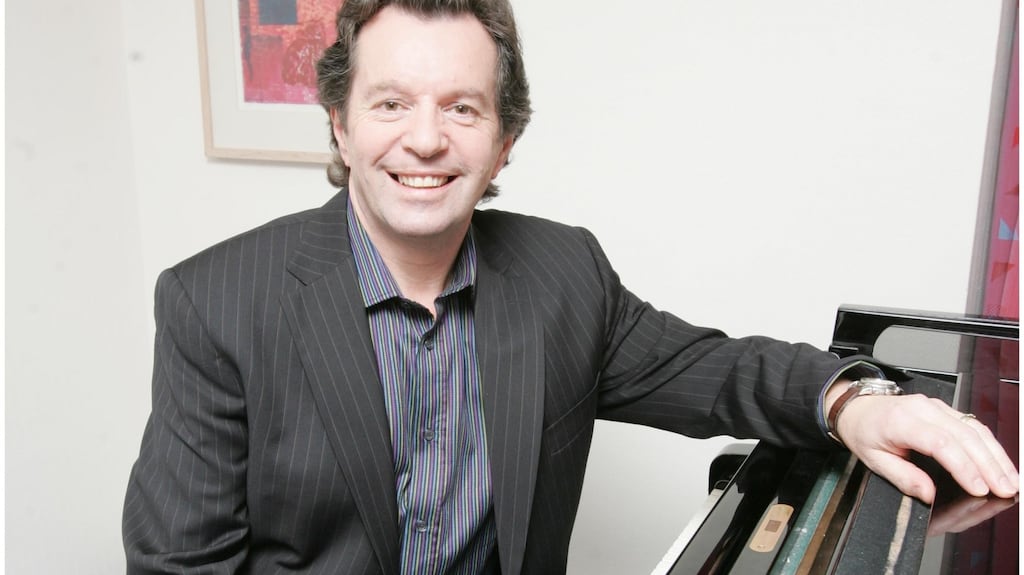 Finbar Wright pictured backstage at the National Concert Hall. Photograph: Bryan O’Brien