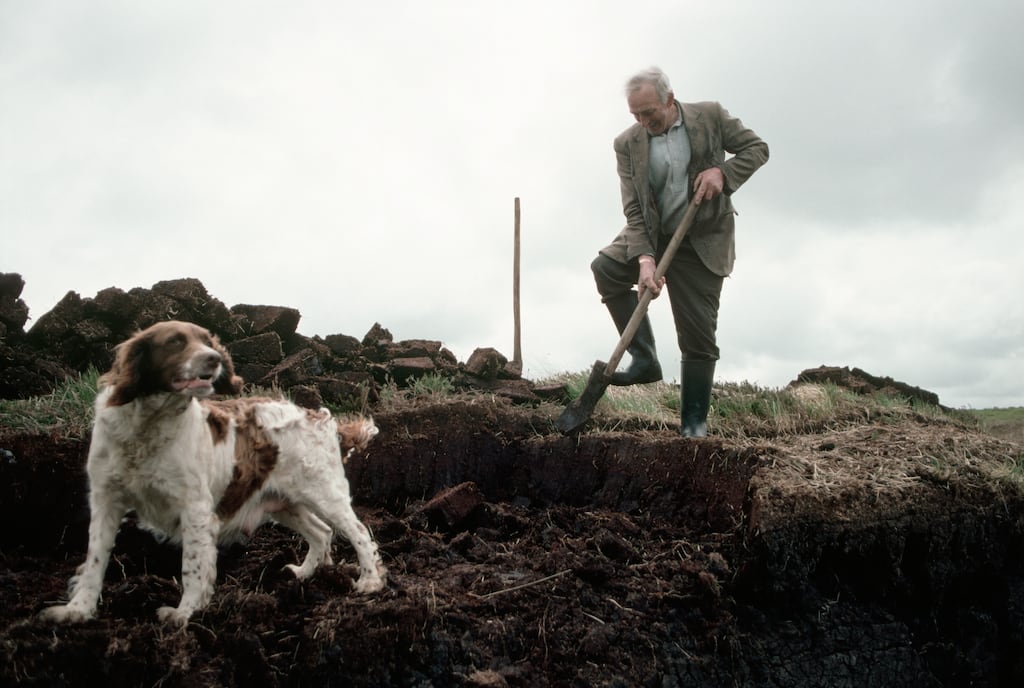 A spade was never just a spade in Ireland. There were different ones for every county and soil condition. Photograph: David Turnley/Corbis/Getty Images