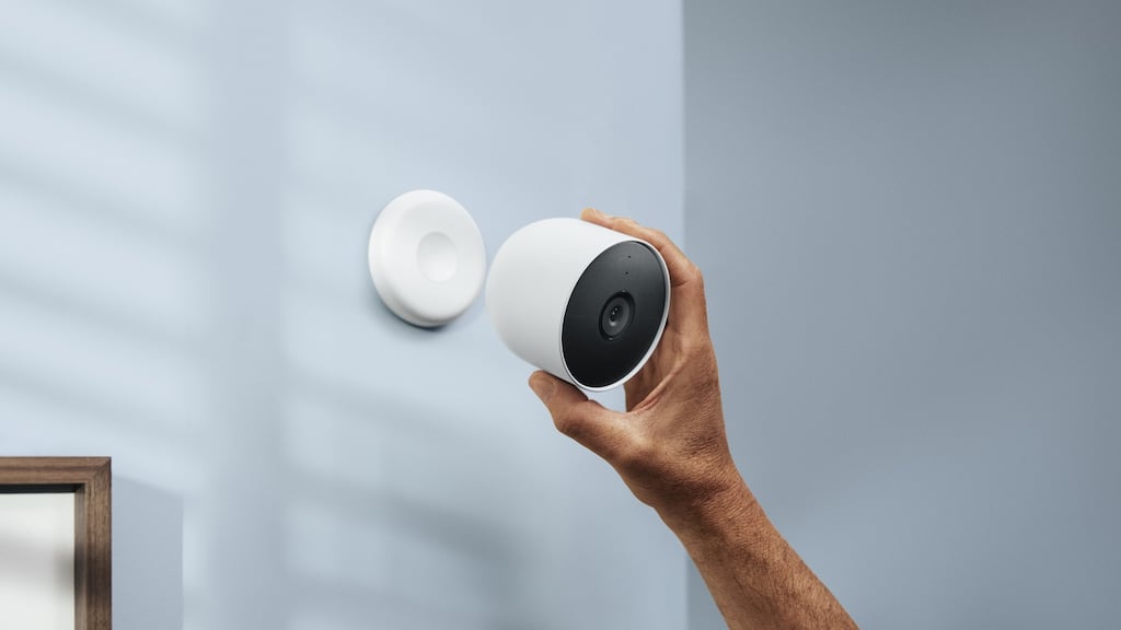 Google Nest Cam: The video quality is good, even at night when it switches over to night vision.