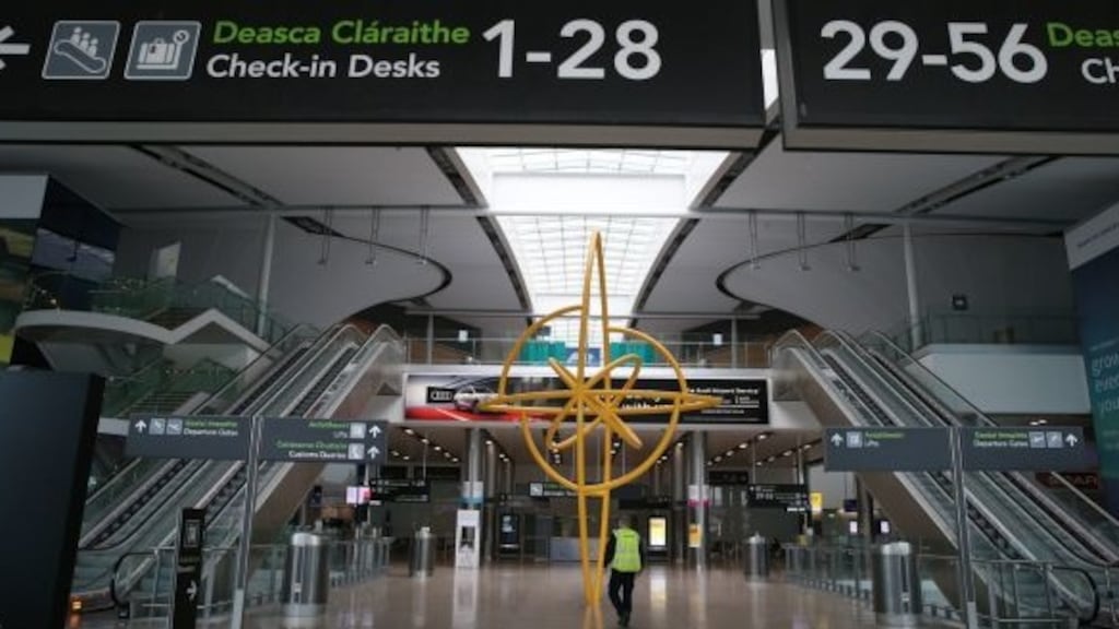A record 32.9m travellers passed through Dublin Airport in 2019. File photograph: Collins