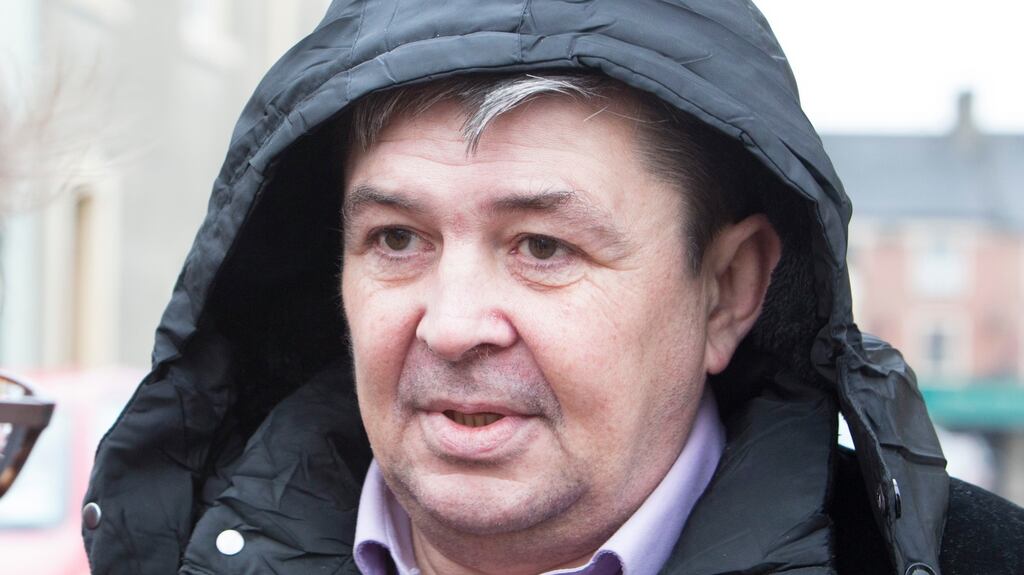 Daniel Nedelcu, described entering bloodstained flat of murder victim Martin Clancy. Photograph Liam Burke Press 22