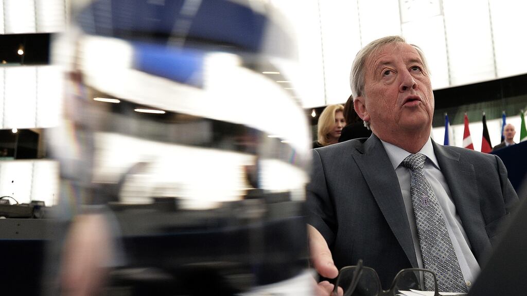 European Commission’s President Jean-Claude Juncker warned euro-area governments on Tuesday against relying too much on loose monetary policy for economic growth, saying they must quickly strengthen public finances and bolster investment to emerge from the debt crisis. (Photograph: Frederick FLORINFREDERICK FLORIN/AFP/Getty Images)