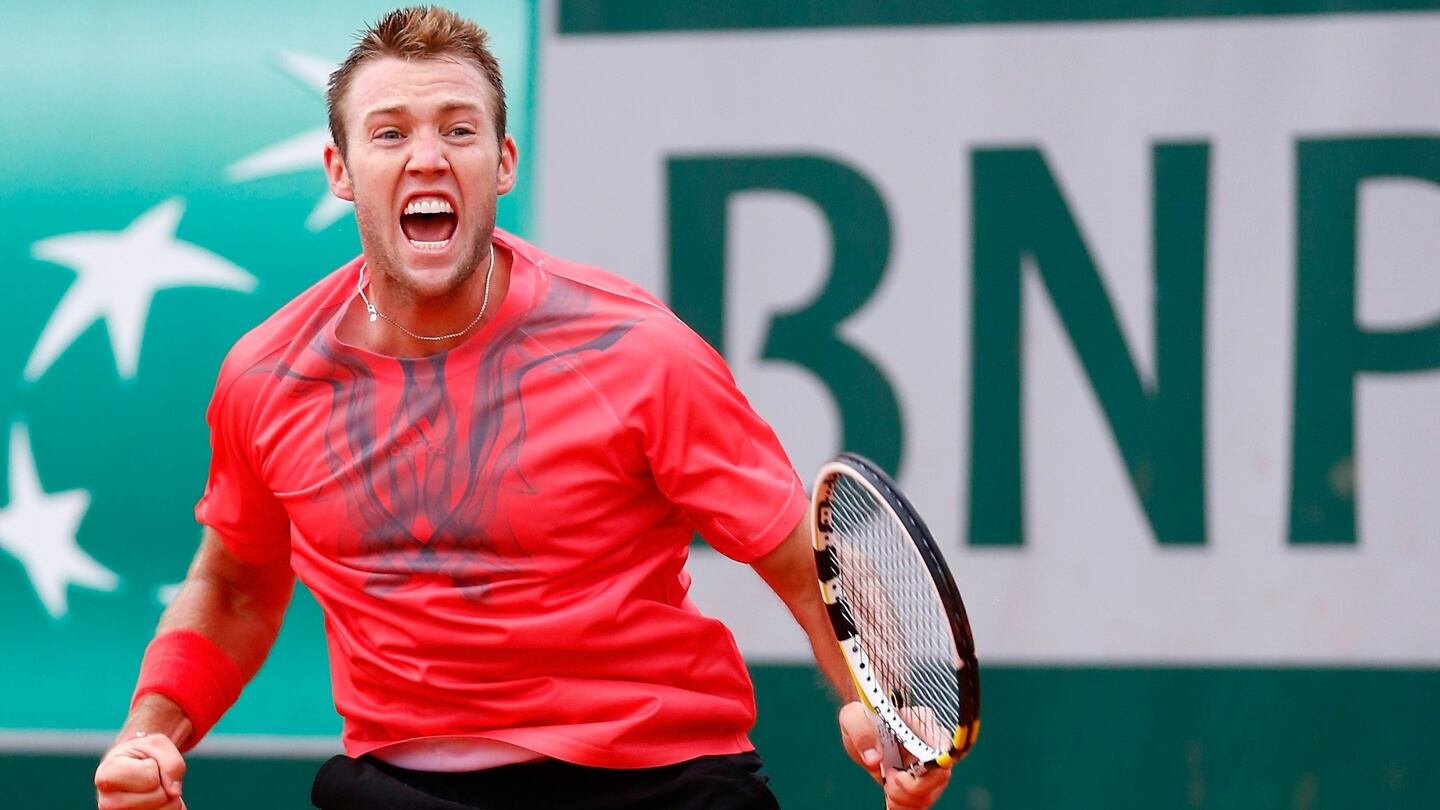 Jack Sock: the American has the game to cause upsets. Photograph: Julian Finney/Getty Images