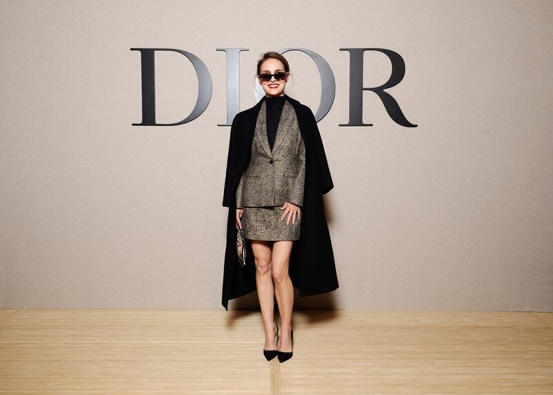 Natalie Portman at the Dior fall/winter 2024-2025 show as part of Paris Fashion Week. Photograph: Pascal Le Segretain/Getty Images for Christian Dior