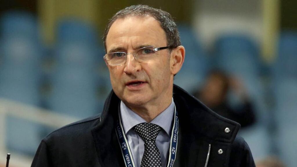 Mattin O’Neill: will be taking over the reins today as Republic of Ireland manager. Photo: Donall Farmer/Inpho