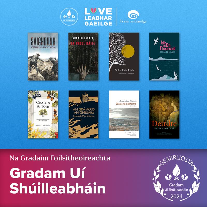 Irish-language book awards shortlist
