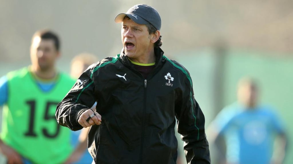 Ireland interim head coach Les Kiss. Photograph: Billy Stickland/Inpho