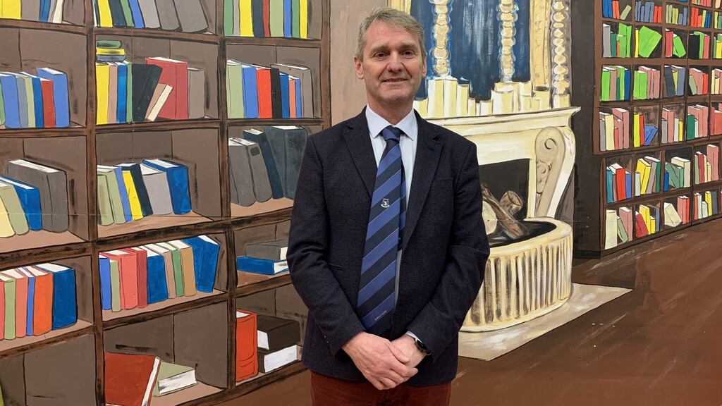 Paul Walsh, who took over as the principal of St Joseph’s College in Garbally, Ballinasloe, Co Galway, last August