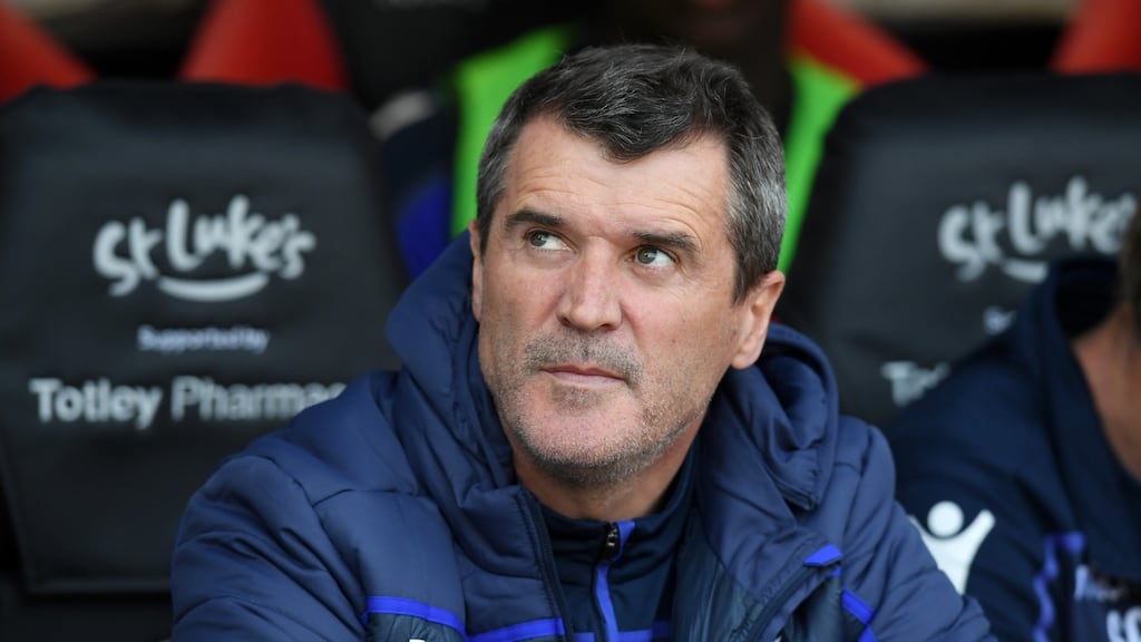Roy Keane has left his role as assistant manager at Nottingham Forest. Photograph: Ross Kinnaird/Getty
