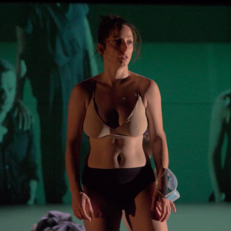 Lucia Kickham in The Here Trio. Photograph: Luca Truffarelli