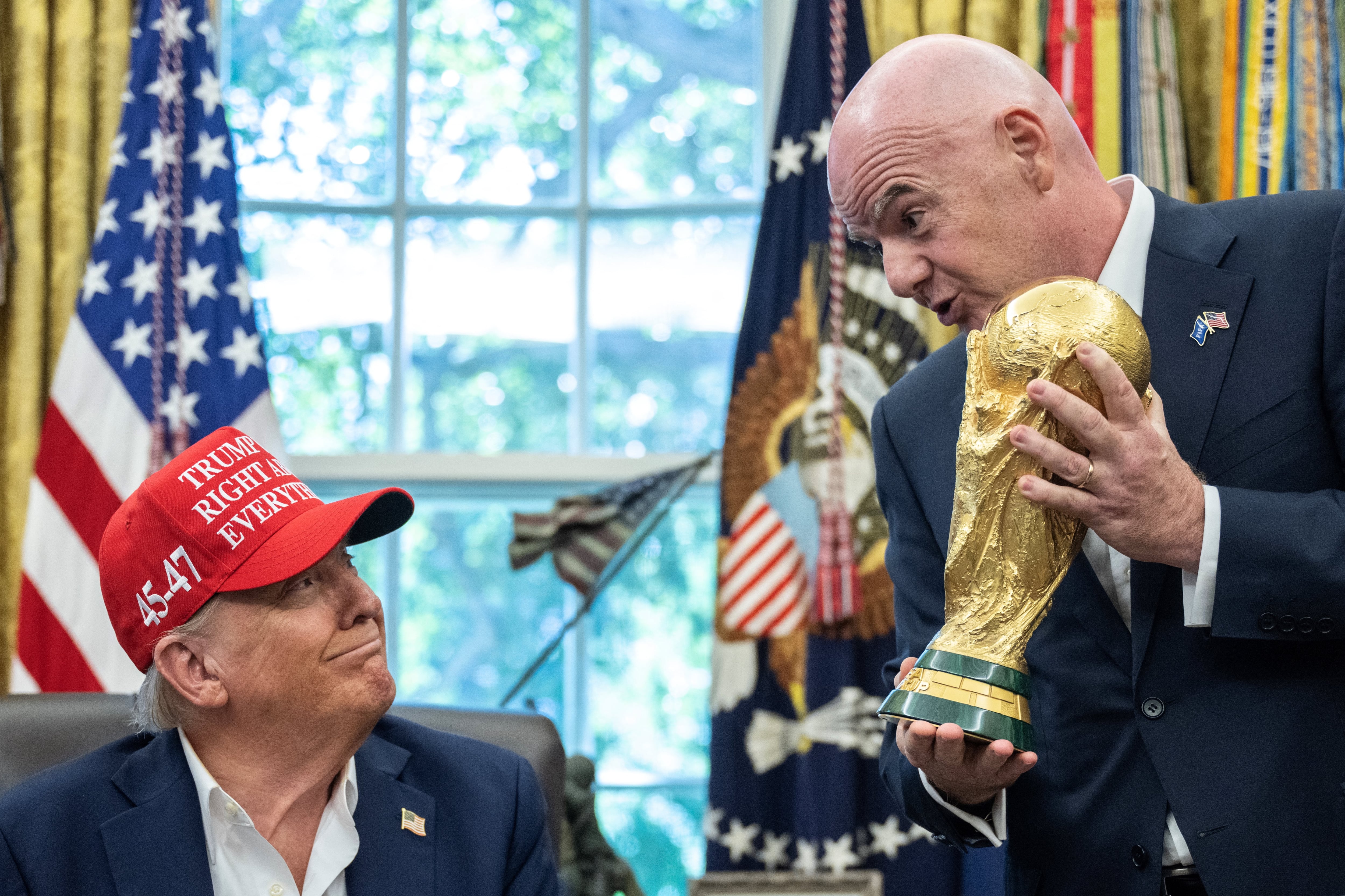 Malachy Clerkin: Gianni Infantino inventing the Fifa Peace Prize for Trump is humiliating all round
