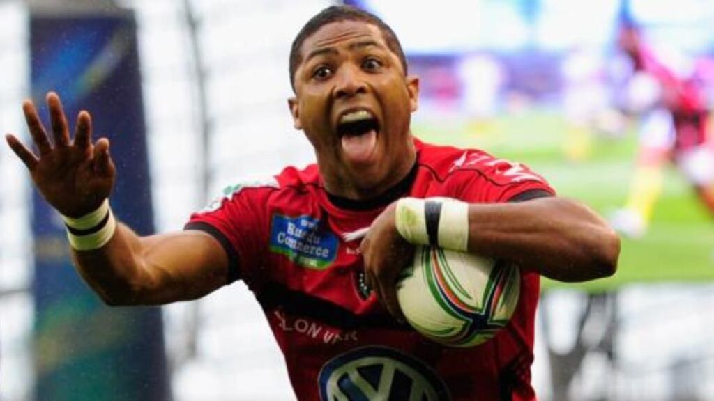 Toulon’s Delon Armitage has seen his 12-week ban reduced to eight weeks. Photograph: Stu Forster/Getty Images