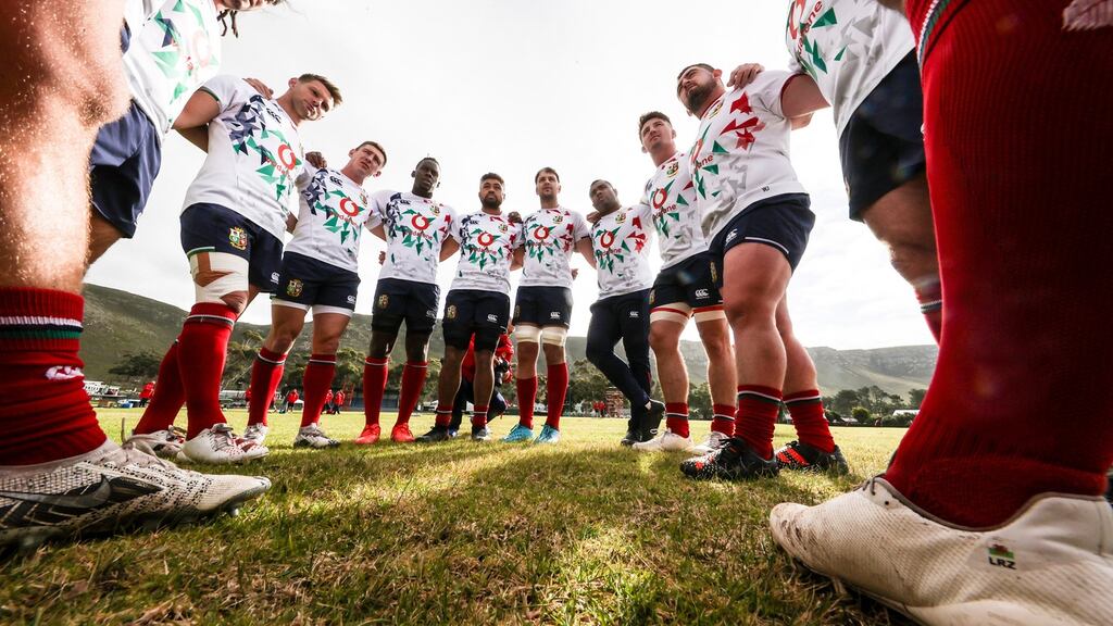 British & Irish lions v South Africa ‘A’.  Venue: Cape Town Stadium, Cape Town. Kick-off: 7pm . Photograph: Billy Stickland/Inpho