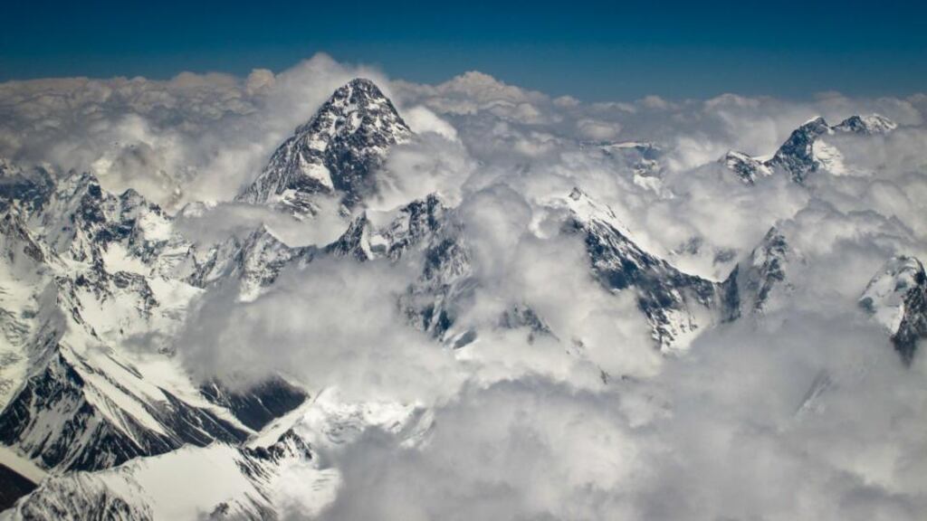 Freeze frame: K2, the world’s second-highest mountain. Photograph: Kristen Elsby/Getty
