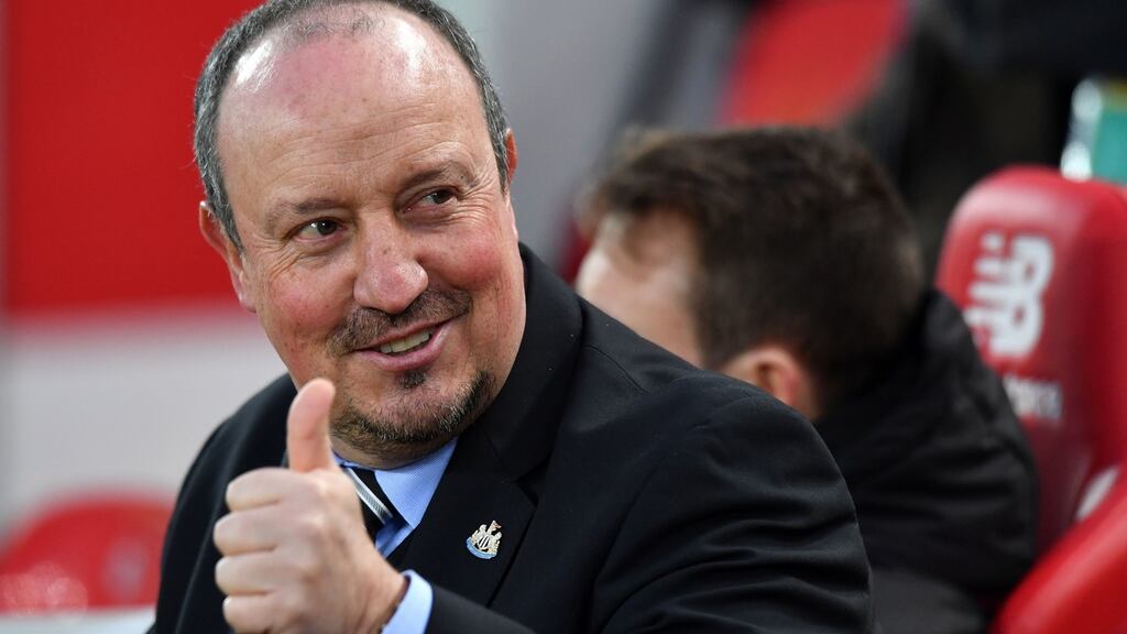Everton this week confirmed the controversial appointment of former Liverpool manager Rafael Benitez as Carlo Ancelotti’s replacement. Photo: Anthony Devlin/PA Wire