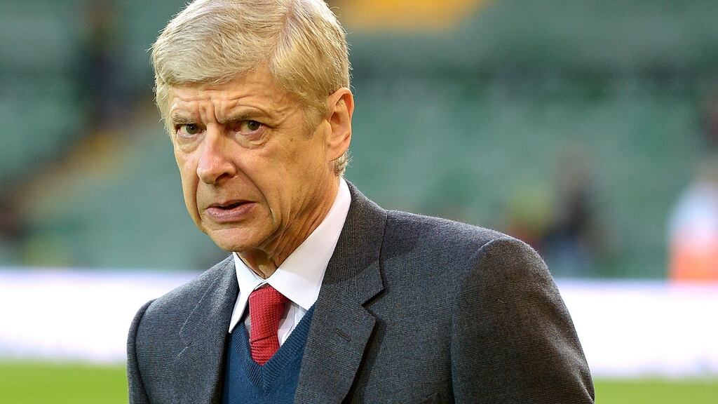 Arsene Wenger: knows his side will face a difficult assignment at the Britannia Stadium. Photo: Adam Davy/PA