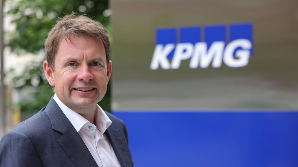 KPMG Ireland managing partner Seamus Hand said 'significant progress' had been made during the year in the area of gender diversity. Photograph: Dara Mac Donaill