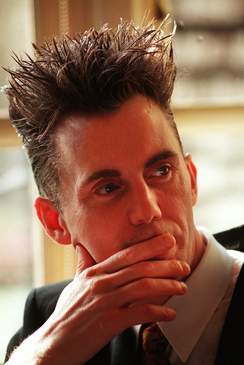 Gary Rhodes at a reception in Newman House, Dublin, in 2002, to announce plans for The Great Food and Wine Show at the RDS. Photograph: Frank Miller/The Irish Times