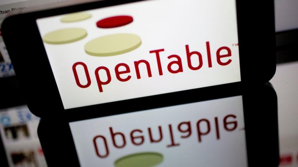 The OpenTable Inc. logo: as yet the company are no plans to expand to other Irish cities. Photograph: Bloomberg