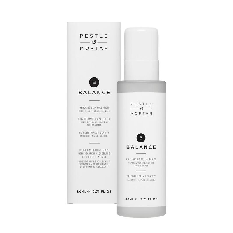 Pestle + Mortar Balance Fine Misting Facial Spritz (€32 at pestleandmortar.com)