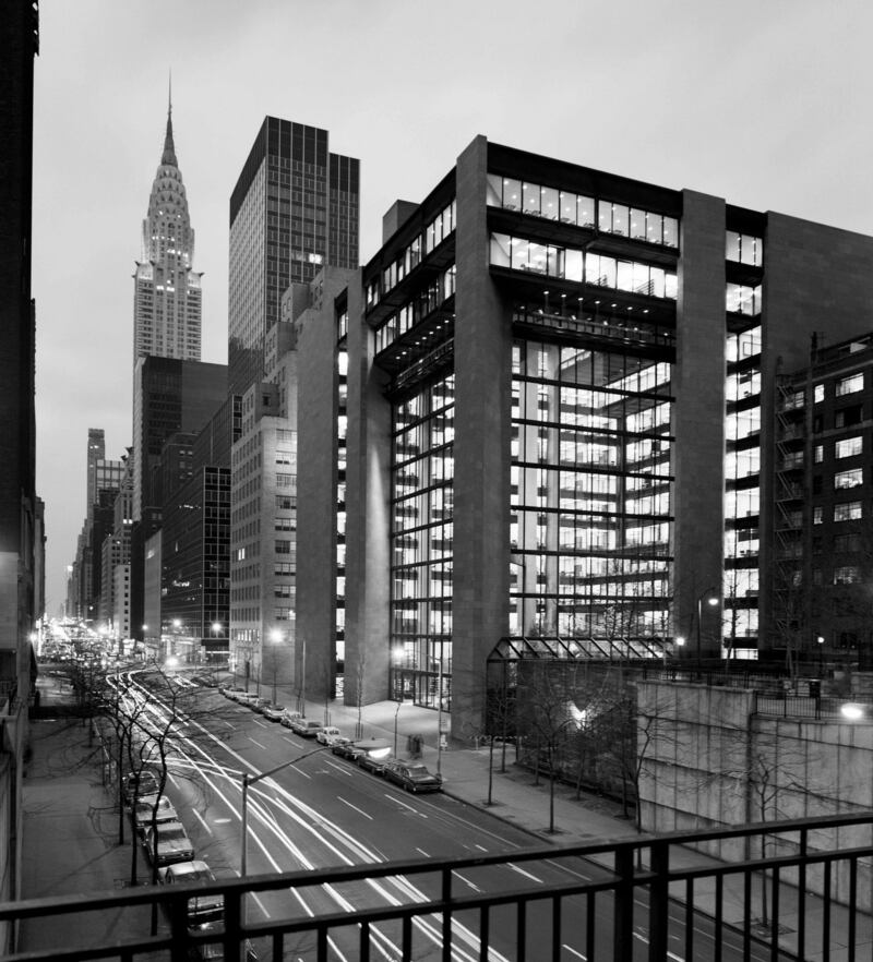 Kevin Roche: the late architect’s Ford Foundation headquarters, in Manhattan. Photograph: Kevin Roche John Dinkeloo and Associates
