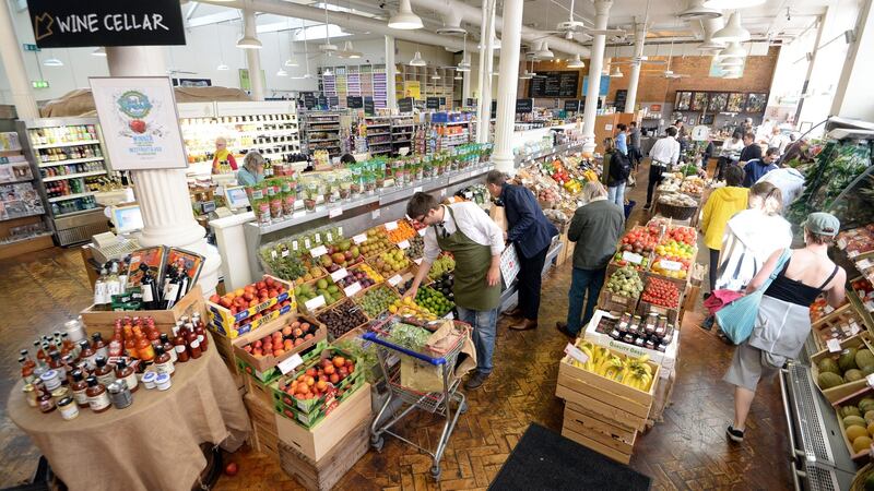 Fallon and Byrne, Exchequer Street, Dublin - winner of the Best food and drink shop in 2015. Photograph: Eric Luke