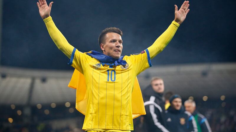 Yevhen Konoplyanka, a three-time Ukrainian footballer of the year, is now plying his trade with Sevilla.