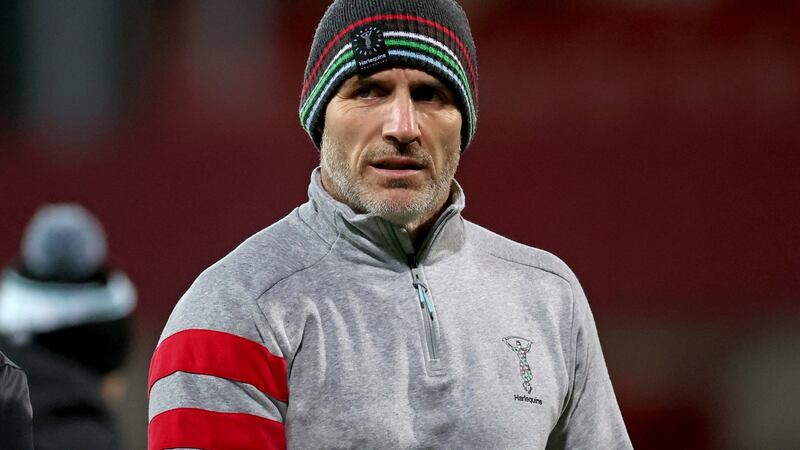 Harlequins’ head coach Paul Gustard: ‘I am frustrated because we gave them field position.’
